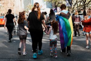 as children establish their gender identity, support is crucial
